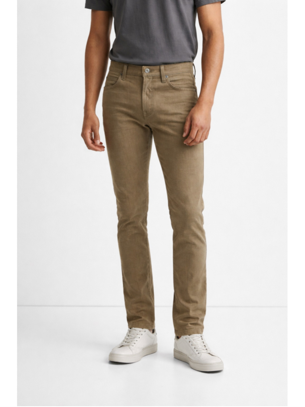 Naked & Famous Super Guy Olive Selvedge Chino Jeans 31x33 Japan